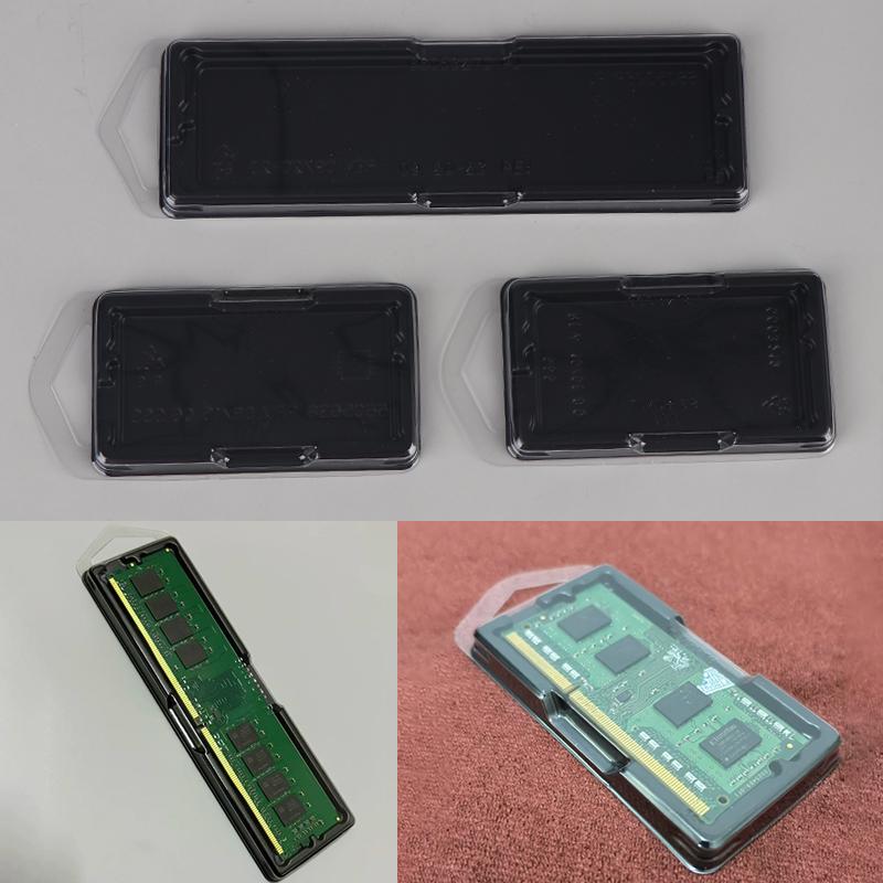 Ddr5 Sodimm - 10개입 DIMM 메모리 보관 케이스, 클램쉘형,