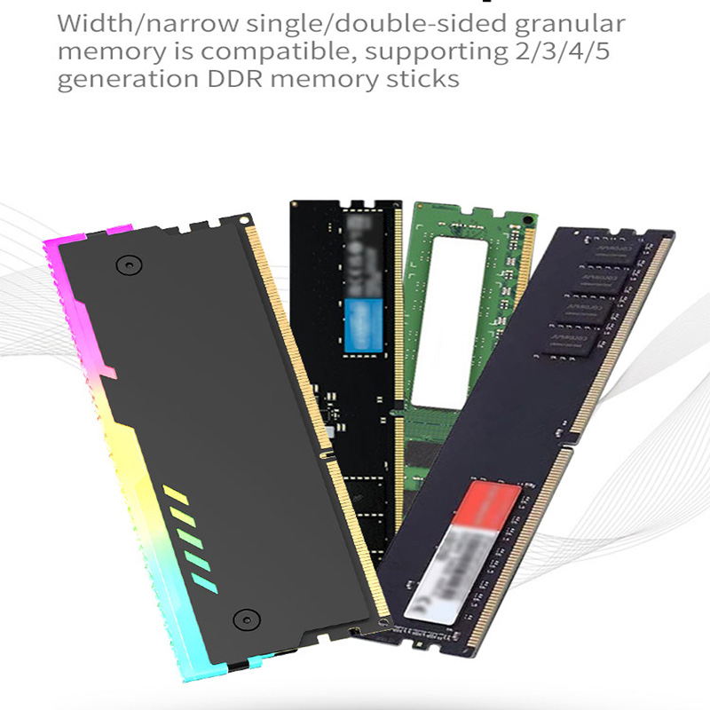 TEUCER PC 메모리 히트싱크 RAM 냉각 조끼 데 - Ddr5 Rgb Ram 리뷰 및 가격